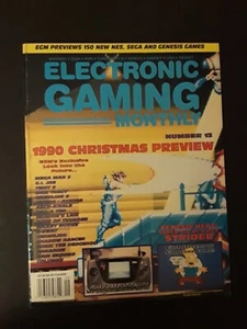 EGM - Electronic Gaming Monthly #13 MAY 1990 CHRISTMAS PREVIEW MEGA MAN 3 - Picture 1 of 9