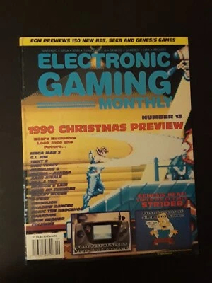 EGM - Electronic Gaming Monthly  #13  MAY 1990   CHRISTMAS PREVIEW    MEGA MAN 3 - Image 1 of 4