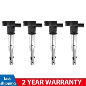 4PCS Ignition Coils Fits For VW Audi A4 Q5 2.0T CBFA CCTA 0221604115 07K905715G - Picture 1 of 7