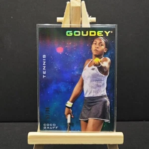 2021 Upper Deck Goodwin Champions Goudey Cosmic 47/99 Coco Gauff Tennis #G35 - Picture 1 of 3
