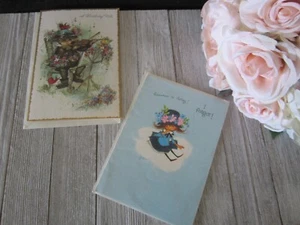 Vintage Greeting Cards - Belated Birthday - Birthday - Picture 1 of 8