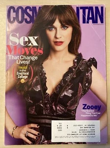 COSMOPOLITAN Magazin November 2016 Zooey Deschanel Sex-Bewegungen, die Leben verändern - Bild 1 von 2