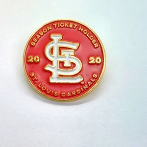 St. Louis Cardinals Dauerkartenetui 2020 Pin Revers Emaille Sammlerstück - Bild 1 von 3