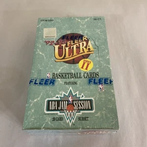 1992-93 Fleer Ultra Series II Basketball Box Sealed Shaq Rookie Chance 36 Packs - Picture 1 of 6