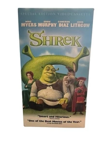 2001 DreamWorks Picture Shrek VHS Special Edition Mike Myers - Picture 1 of 7