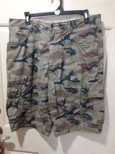 Pantalones Cortos Carga Vans Algodón Camuflados Para Hombre Talla 32 Nuevos Sin Etiquetas Patinador Aire Libre - Imagen 1 de 2
