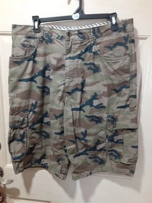 Pantalones Cortos Carga Vans Algodón Camuflados Para Hombre Talla 32 Nuevos Sin Etiquetas Patinador Aire Libre Foto 1 de 2