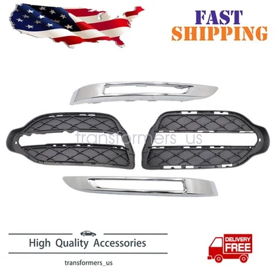 For Mercedes-Benz GLK250 2013-2015 Fog Light Trim Cover Right + Left W/O light - Image 1 of 4