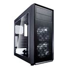 Fractal Design Focus G Black Gaming Case W/ Clear Window Atx 2 White Led Fa