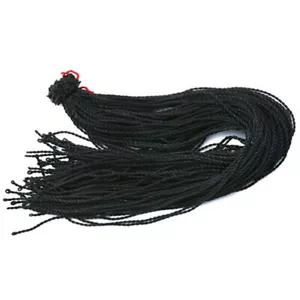 Wholesale 100pcs 2mm 22" Black Cotton Rope Necklace with Jewelry Fit Charms - Picture 1 of 12