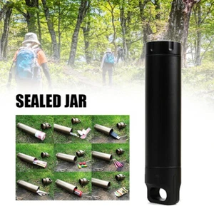 Outdoor Waterproof Pill Case Survival Portable Capsule Seal Bottle Container Box - Picture 1 of 11