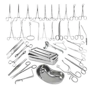 Conjunto de instrumento de histerectomía de cirugía abdominal vaginal juego de 62 piezas - Imagen 1 de 3