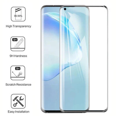 For Oneplus 11 10 Pro 9 Pro 8 7 7T Pro 11R Ace 2 Screen Protector Tempered Glass - Image 1 of 4