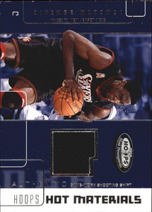2002-03 Hoops Hot Prospects Hot Materials #HM-DM Dikembe Mutombo Denver Nuggets