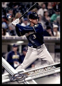 2017 Topps Update #US193 Orlando Arcia Rookie - Bild 1 von 2