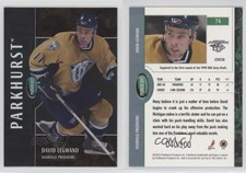 2002-03 ITG Parkhurst Bronze /100 David Legwand #74