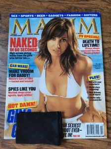 Maxim Magazine 2003, October Issue, Gina Gershon Cover - Imagen 1 de 1