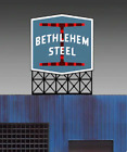 Panneau au néon animé en acier Miller Engineering N Bethlehem MIL5282-W