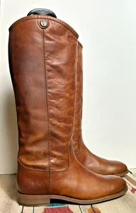 Damen-Feld-/Reitstiefel FRYE TALL braun geöltes Leder Größe 10B UVP 348 $ Neu ohne Karton - Bild 1 von 12