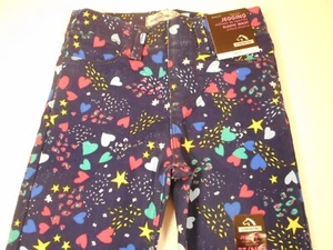 Jordache Jegging Blue Pants Elastic Waist Pull-On Jeans Hearts & Stars 3T, 4T - Bild 1 von 4
