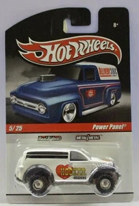 2009 HOT WHEELS DELIVERY SERIES POWER PANEL HOOKER HEADERES WHITE 5/34 - Picture 1 of 1