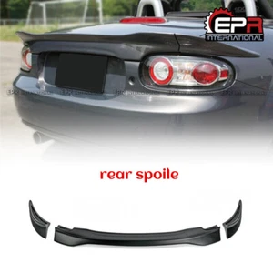 Ala trasera de cola de pato estilo GVN FRP para Mazda MX5 NC NC NCEC lista techo blando Miata - Imagen 1 de 11