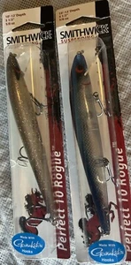(2) Smithwick Perfect 10 Rogue 5 1/2" 5/8oz Fishing Lures - Picture 1 of 4