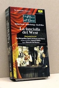 LA FANCIULLA DEL WEST (vhs, Un palco all'opera, Fabbri Video) - Picture 1 of 1