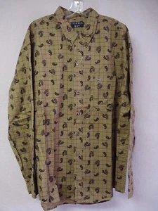 NWOT Men's Trader Bay L/S Button Up Shirt Size 2XL Multi #504D - Picture 1 of 3