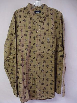 NWOT Men's Trader Bay L/S Button Up Shirt Size 2XL Multi #504D - Image 1 of 3
