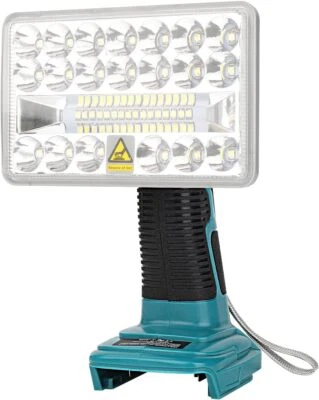 Luz de trabajo flash inalámbrica Li-ion LED 18V BL1860 18 voltios 3 modos para Makita Foto 1 de 4
