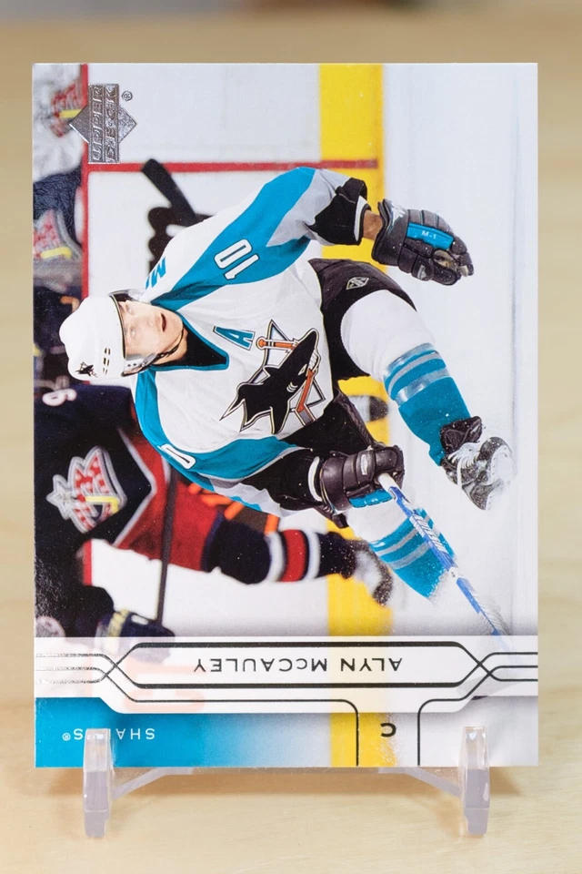 2004-05 Upper Deck Base #144 Alyn McCauley - San Jose Sharks - Image 1 of 2