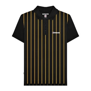 Lambretta Herren Poloshirt Nadelstreifen LB161 - Bild 1 von 9