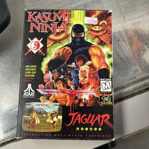 Kasumi Ninja for the Atari Jaguar Complete in Box (CIB) - Picture 1 of 11
