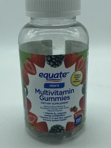Equate Men's Multivitamin Gummies, Mixed Berry, 150 Count EXP 12/2025 - Picture 1 of 7