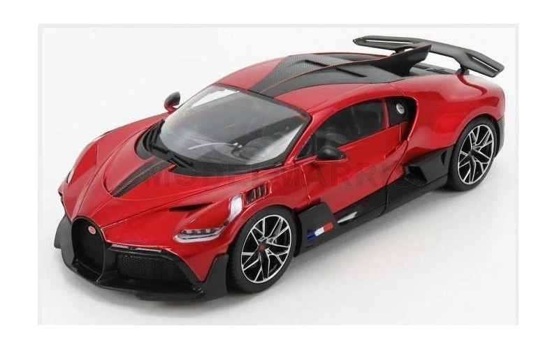 Burago Bu11045r Bugatti - Divo 2018 - Rojo Met Carbon - 1/18 Foto 1 de 2
