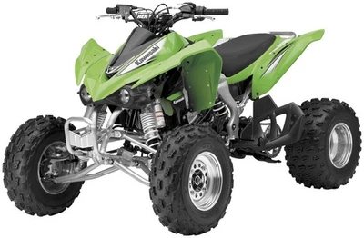 Newray Toys 57503 1:12 Scale ATV - KFX450R - Green - Image 1 of 3