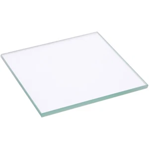 Plymor 2.5" Square, 3mm Thick Non-Beveled Clear Glass - Picture 1 of 1
