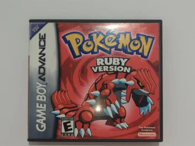 Pokemon Ruby GBA Game Case Custom Box Art - OEM Nintendo DS Game Case NO GAME - Image 1 of 3