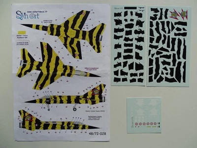 Syhart decals 1/72 Mirage F-1  Tigermeet 1991 - Photo 1/2