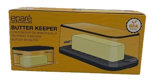 Nuovo con scatola, sigillato Epare Butter Keeper contenitore piatto con coperchio burro orientale occidentale - Foto 1 di 8