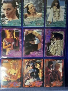 2001 Rittenhouse Xena Season 6 Wet Wicked & Wild complete set www1-www9 - Picture 1 of 11