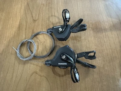 Juego de palancas de cambio de gatillo mecánico Shimano SL-RS700 11 velocidades, negro 2x11 Foto 1 de 4