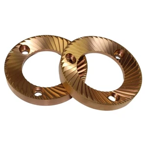 Pack of 2 Coffee Bean Grinder Burrs Coffee Bean Grinder Disc Grinder Accessories - Picture 1 of 8