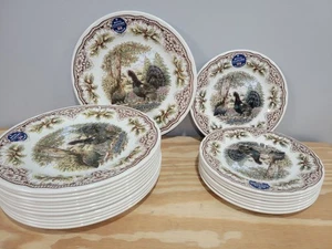 Royal Stafford Woodland Homeland Capercaile Porcelain Plate Set --- PICK--- - Picture 1 of 6