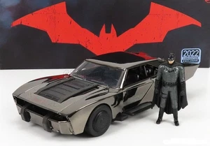 JADA 33740 DC COMICS BATMOBILE BATMAN 2022 COMIC CON WITH BATMAN FIGURE BLACK 20 - Imagen 1 de 1