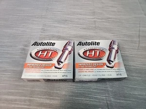 Autolite HT15 16mm High Thread Pro Spark Plug Pack Of 8 - Picture 1 of 3