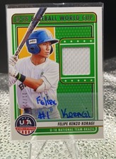 2023 Panini Stars & Stripes Felipe Koragi *U-18 WORLD CUP PATCH AUTO* Brazil /22