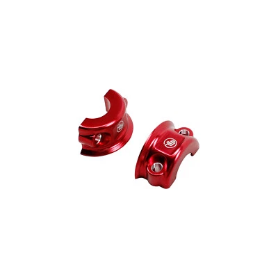 Red Clutch Brake Handlebar Clamp Bracket for Harley Dyna FXDB FXDC FXDWG FXD XL Foto 1 de 4