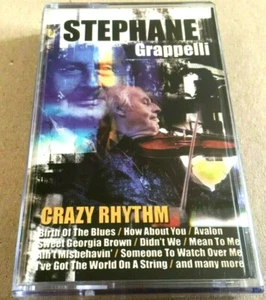 Stephane Grappelli - Crazy Rhythm - Jazz/Blues -1996 UK Import New Cassette - Bild 1 von 7